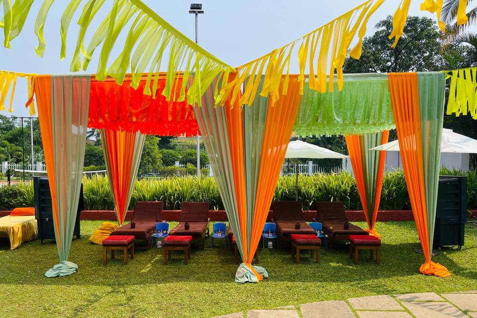 Lawn Mandap Area