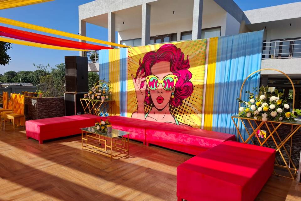 Haldi decor