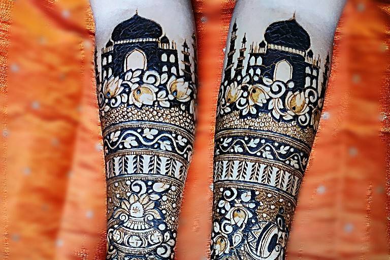 Taj Mahal mehendi