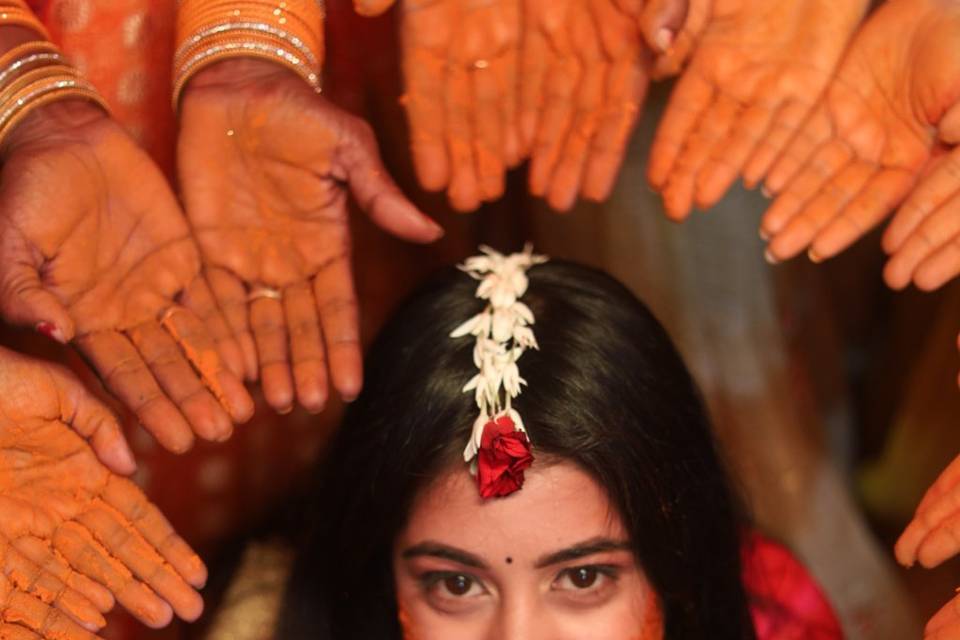 Bride Haldi Shoot