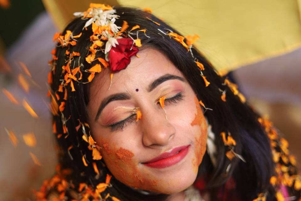 Bride Haldi Shoot