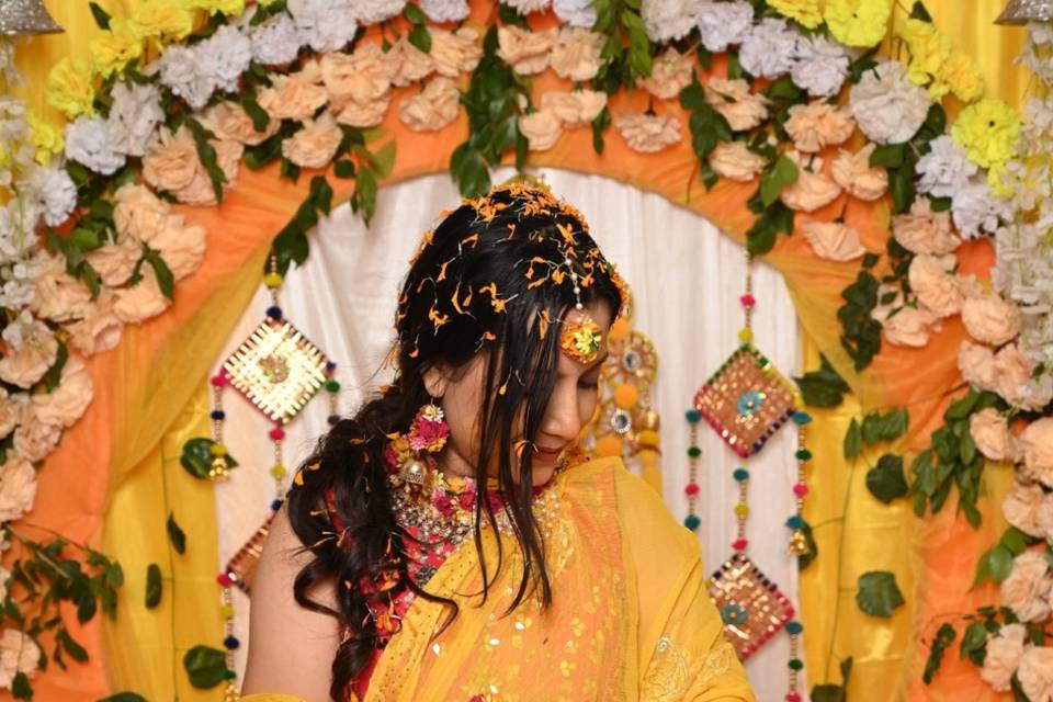 Bride Haldi Shoot