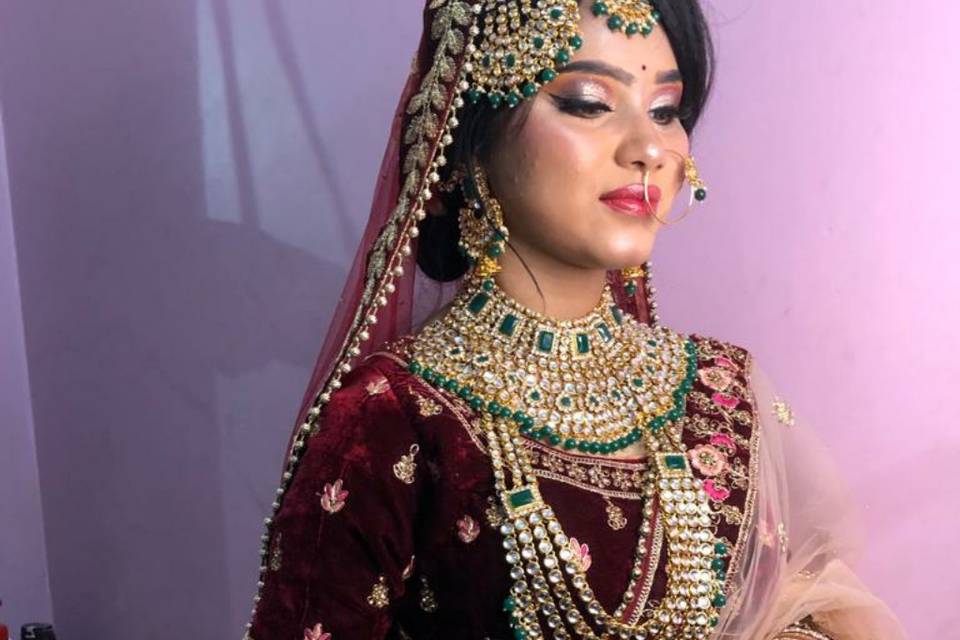 Bridal makeup