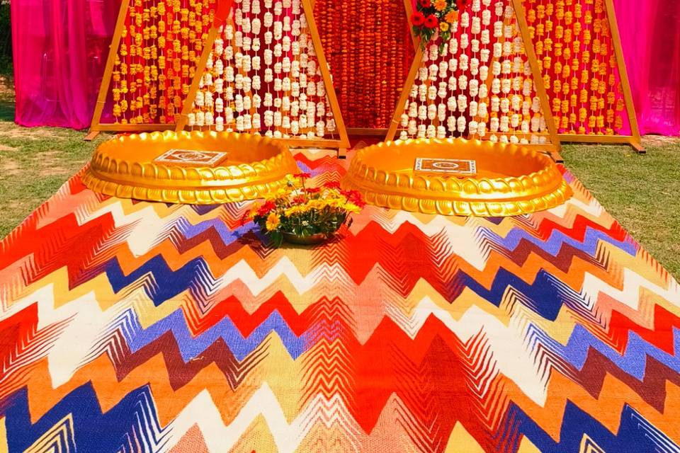 Haldi decor