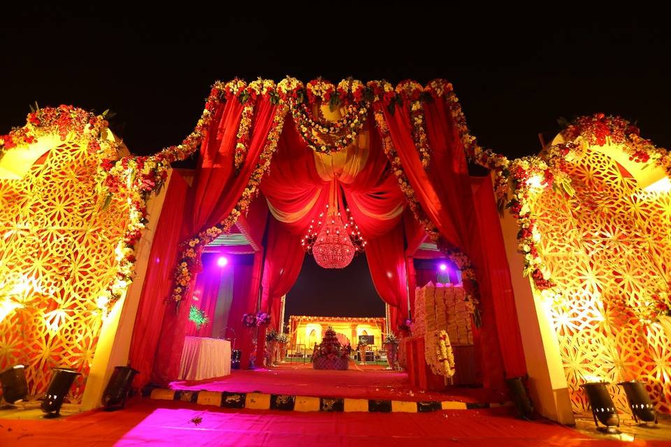 Entrance decor