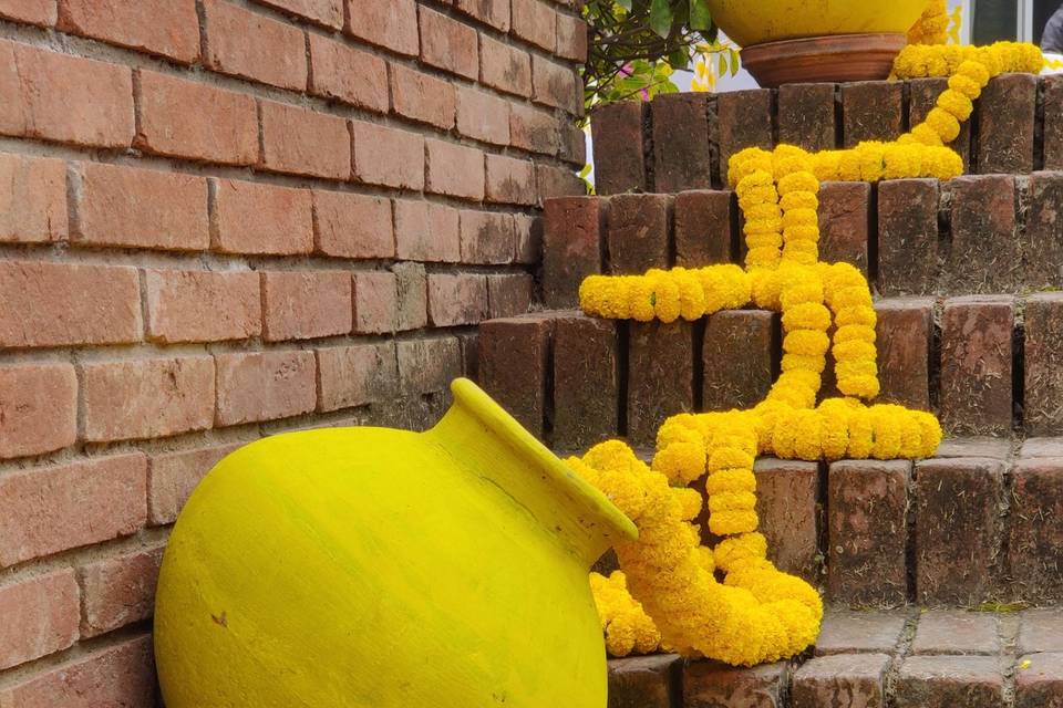 Ambient decor Haldi