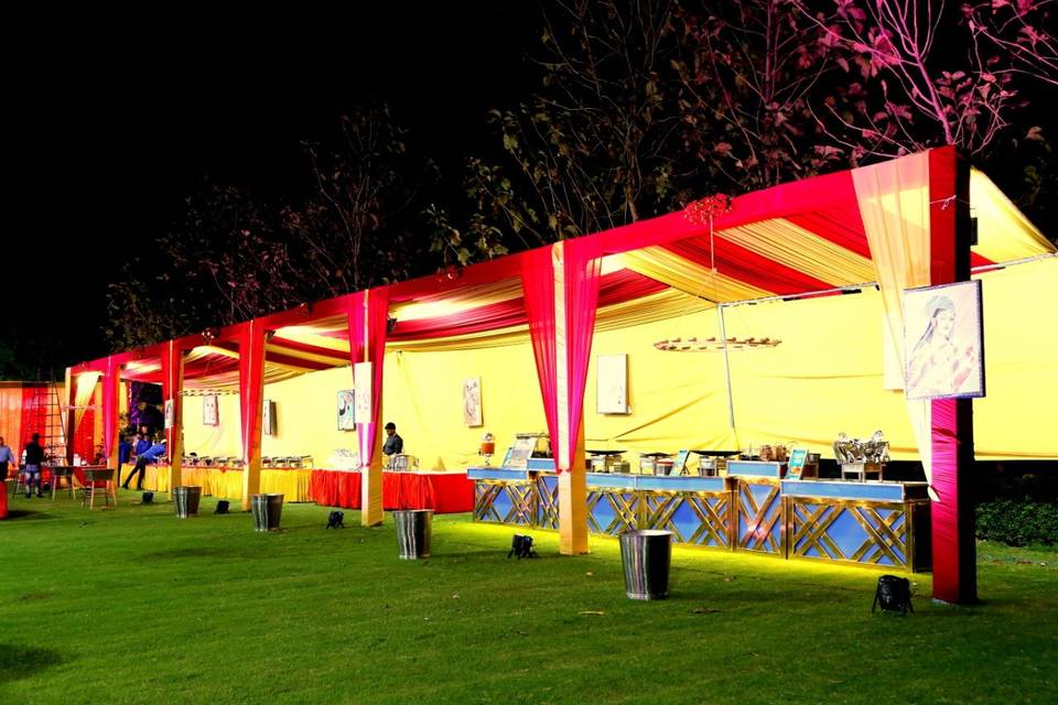 Catering area