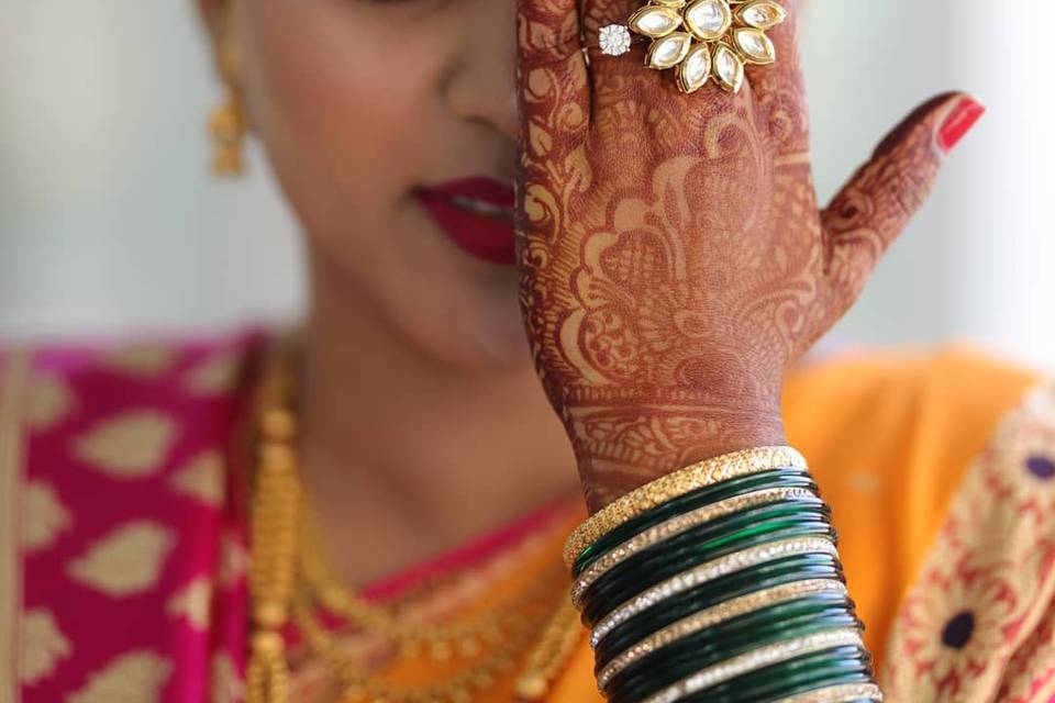 Bridal makeup