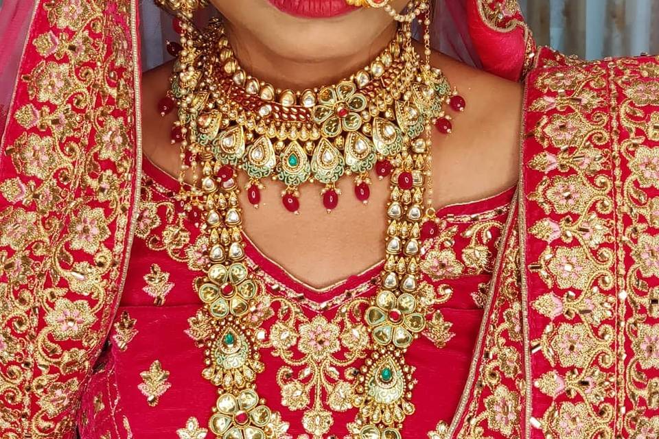 Bridal makeup