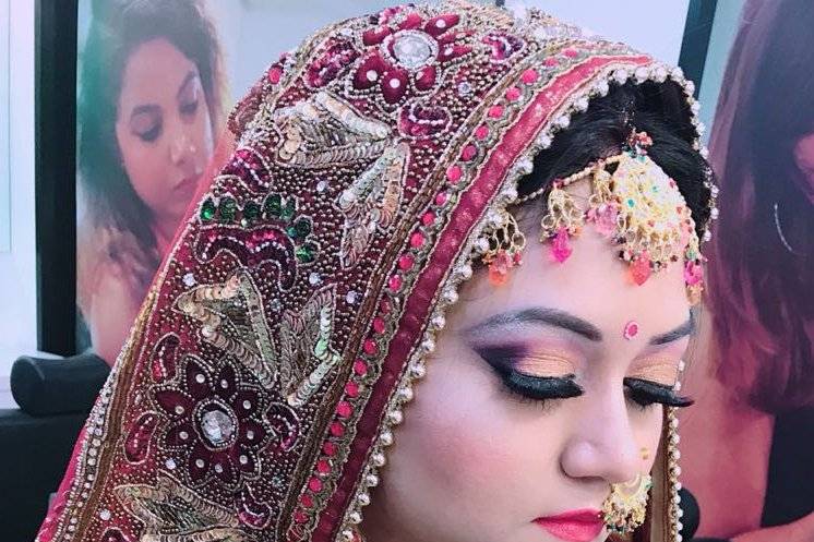 Bridal makeup