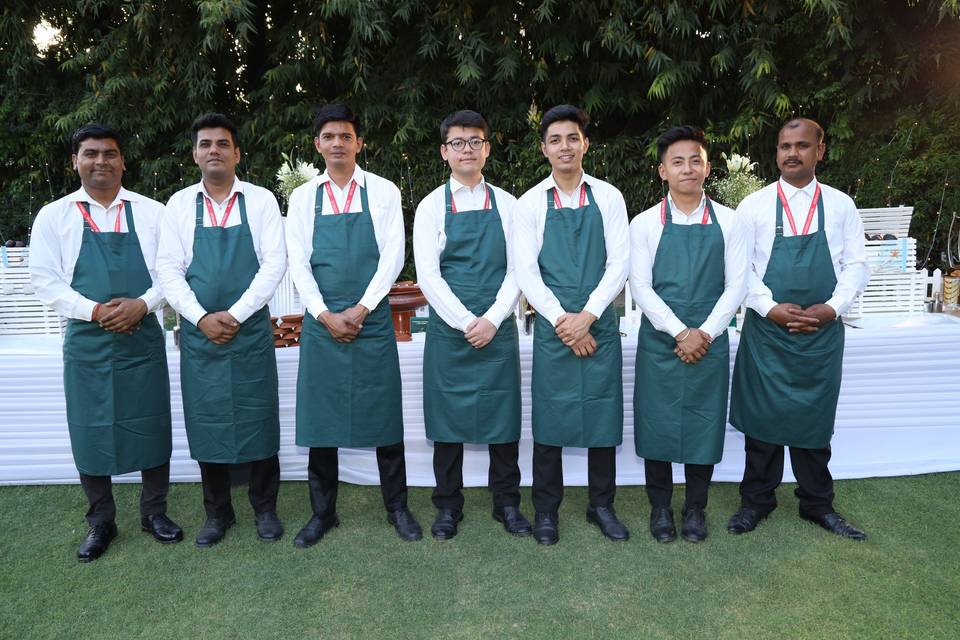 Catering team