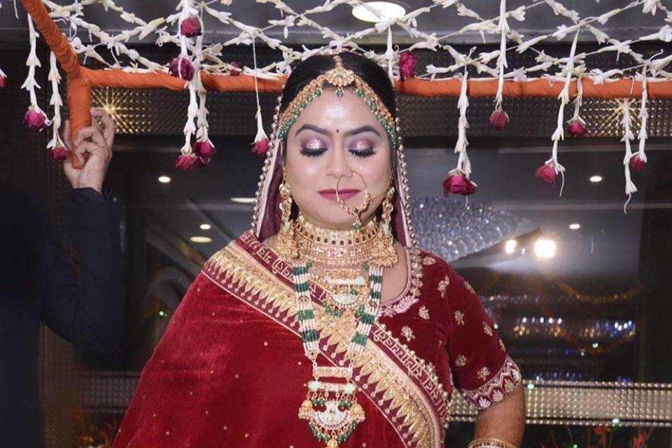 Bridal makeup