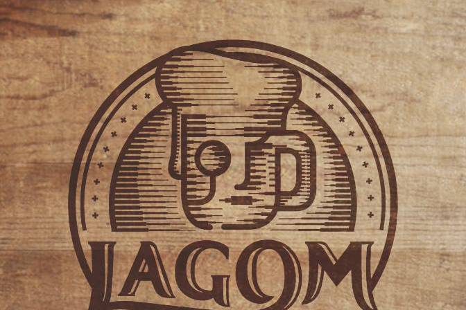 LAGOM Kitchen+Brewery Logo