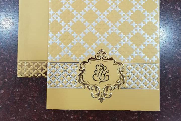 Wedding invitation card