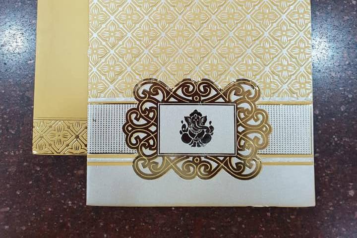 Wedding invitation card