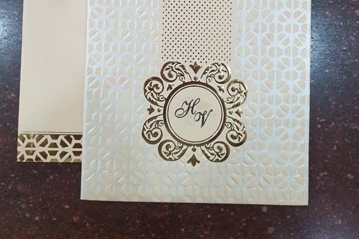 Wedding invitation card