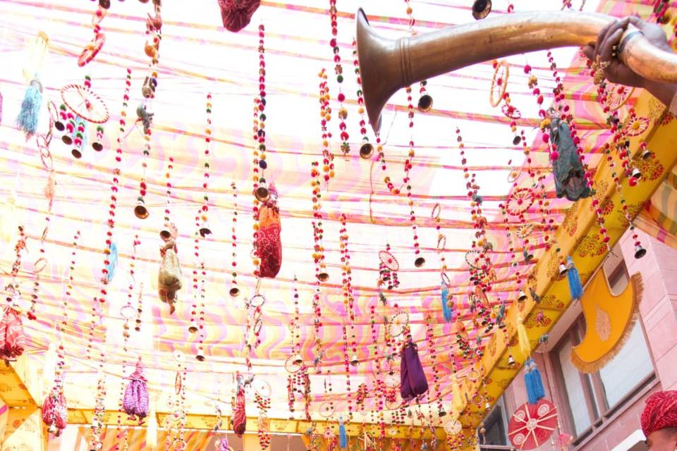 Traditional dancers