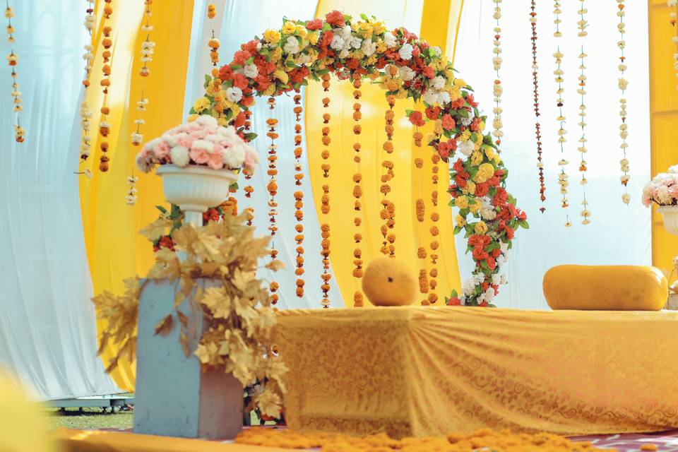 Haldi decor