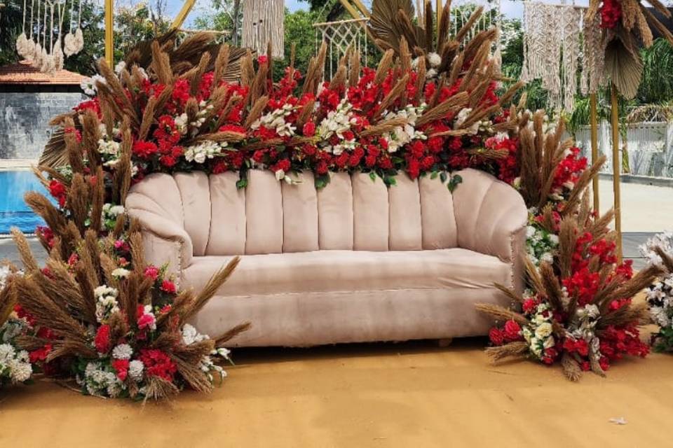Bride Groom Seatting
