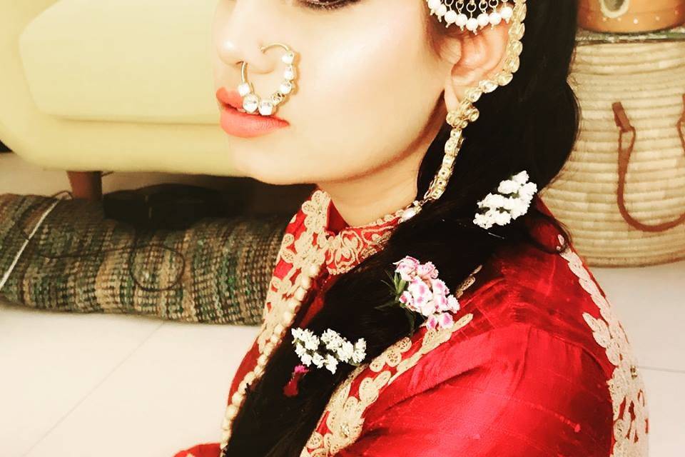 Bridal makeup