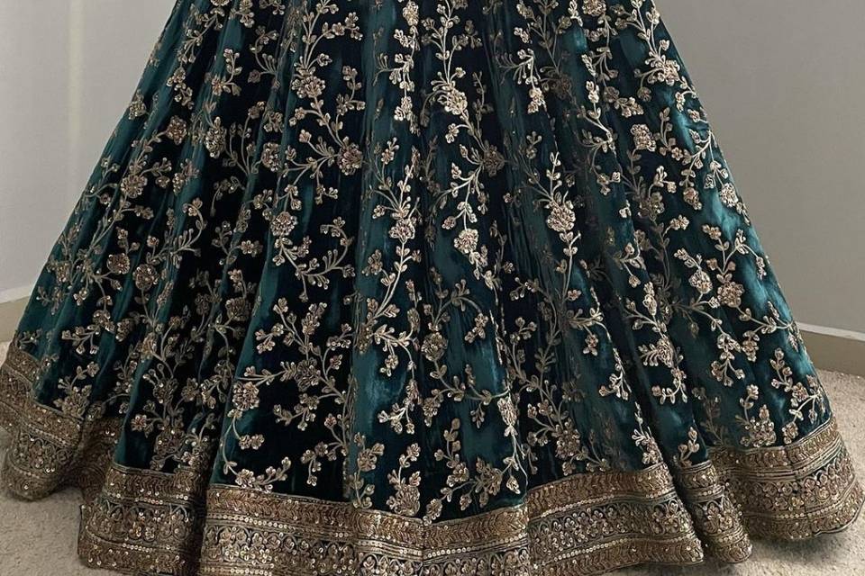 Bridal lehenga