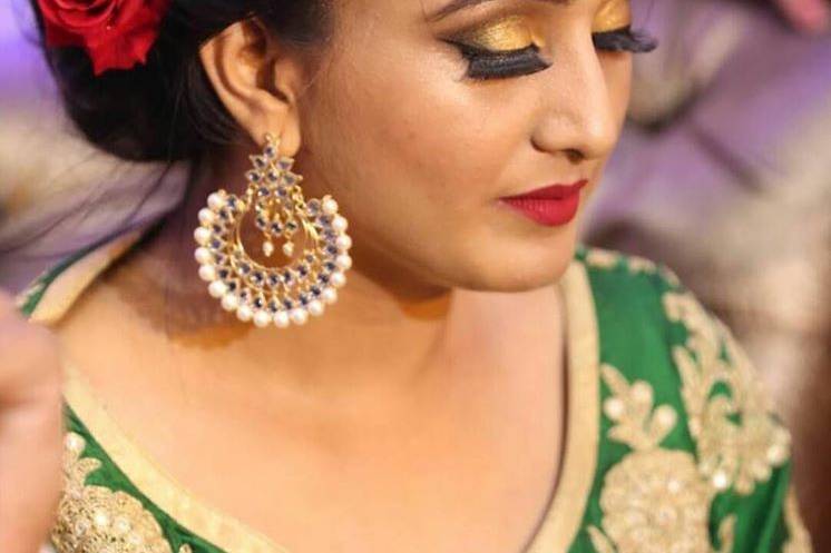 Bridal makeup