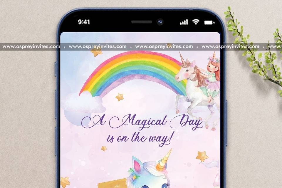 Birthday invite