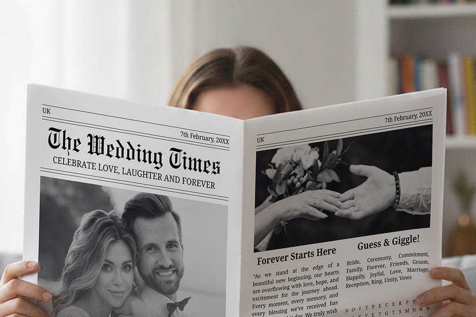 Wedding Newspaper