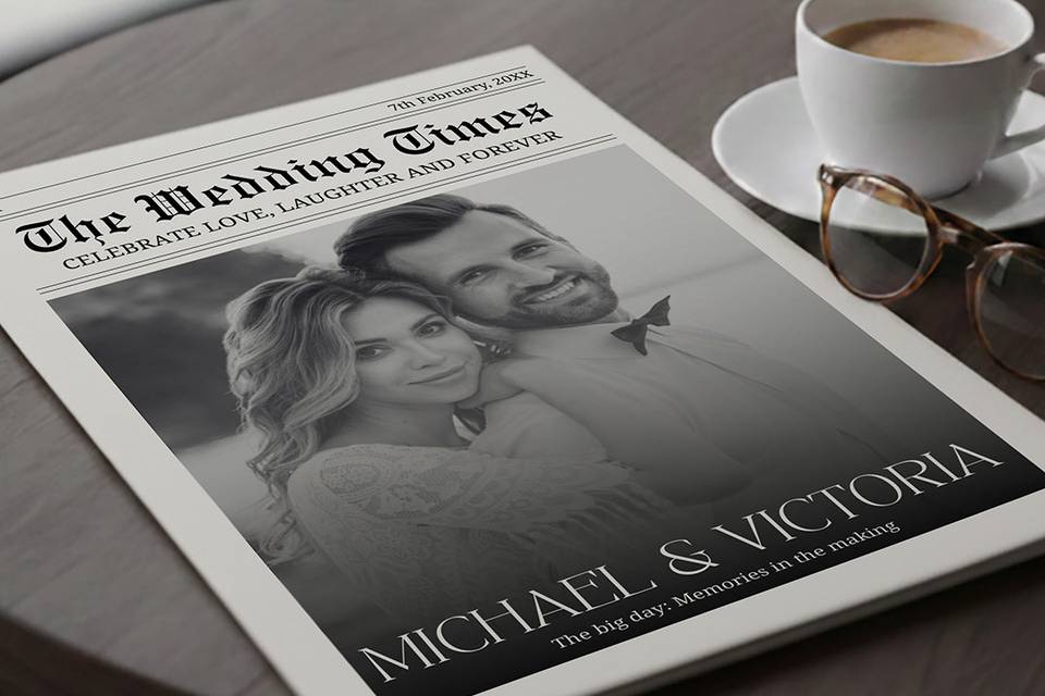 Wedding Newspaper