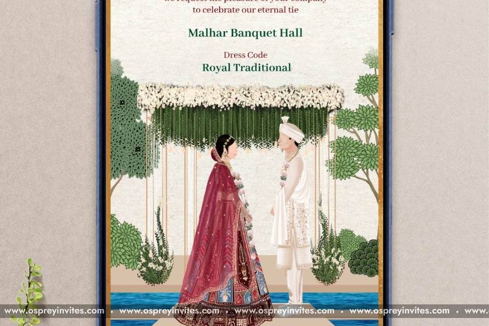 Wedding invite