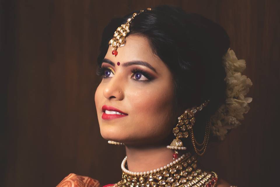 Bridal makeup