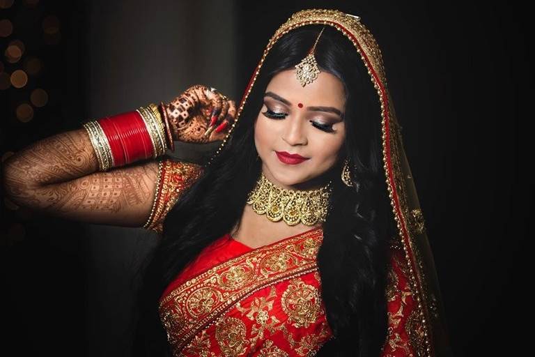 Bridal makeup