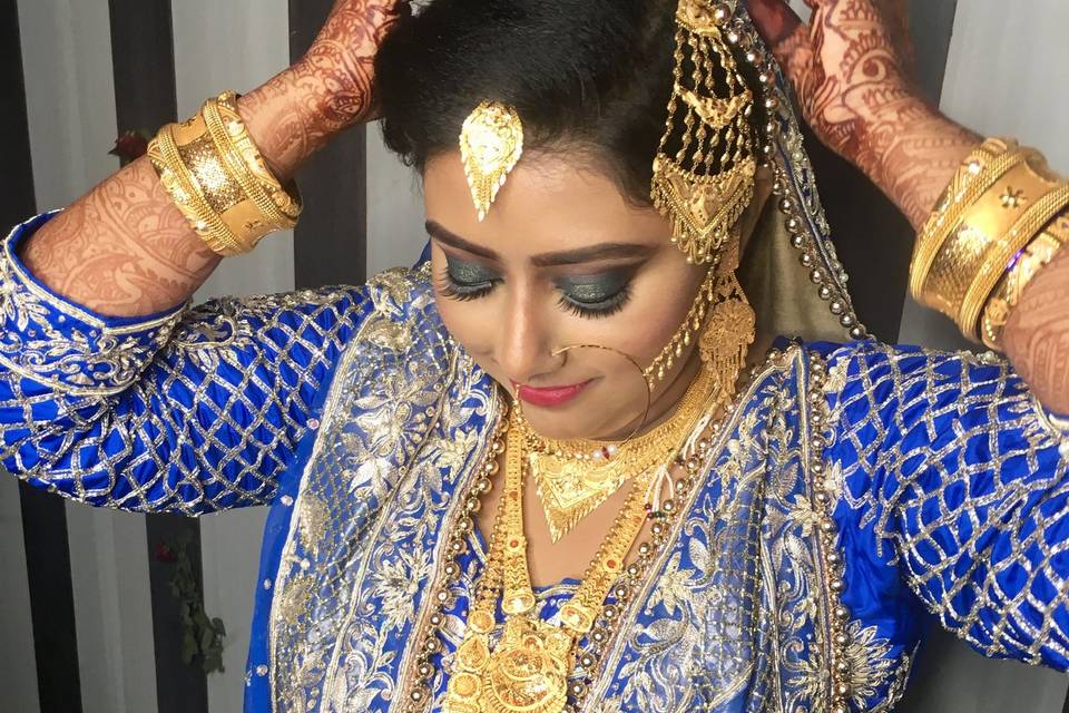 Bridal makeup