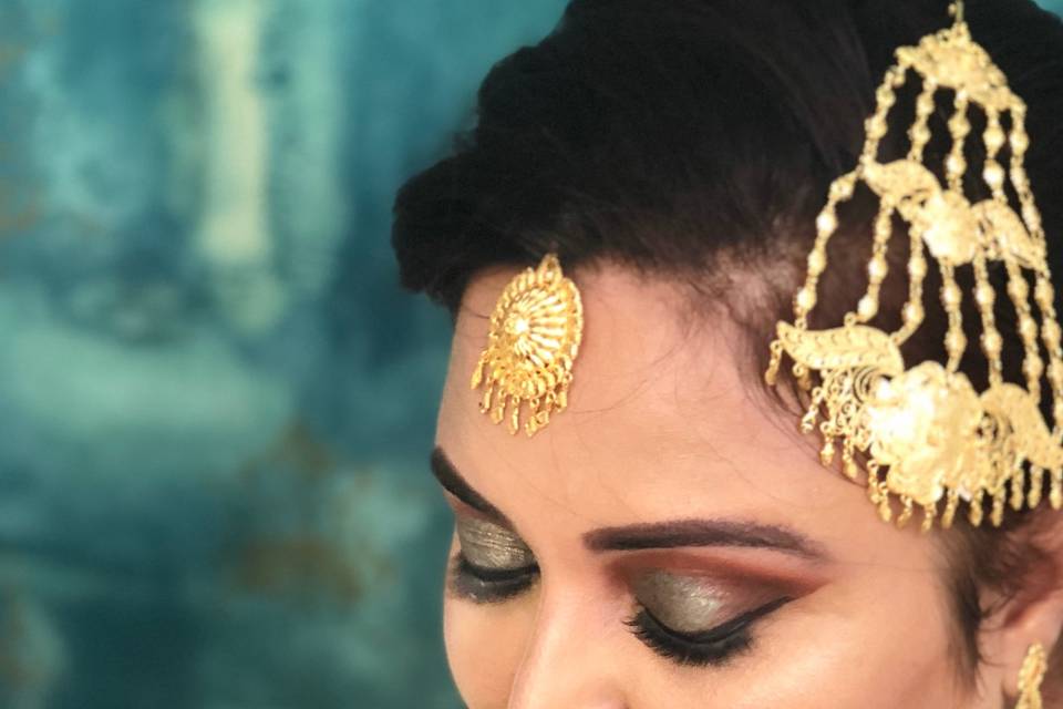 Bridal makeup