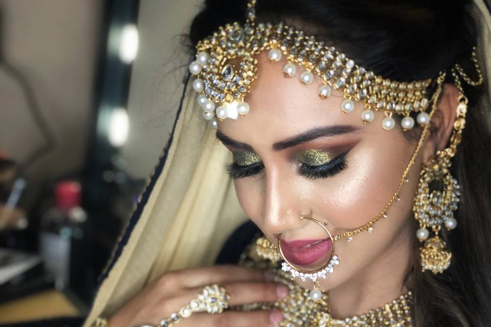 Bridal makeup