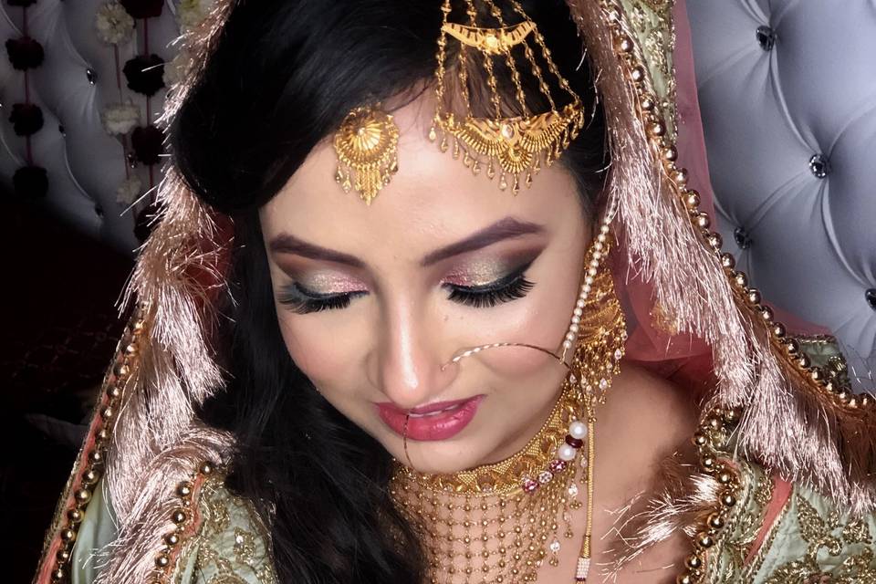 Bridal makeup