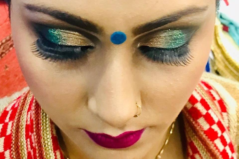 Bridal makeup