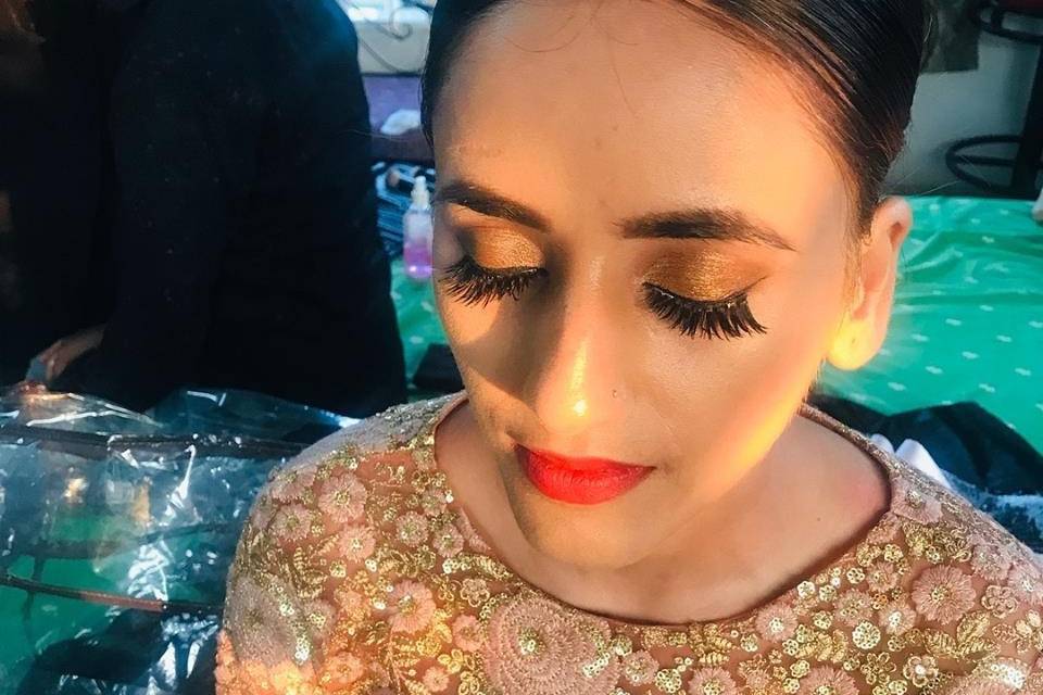 Bridal makeup