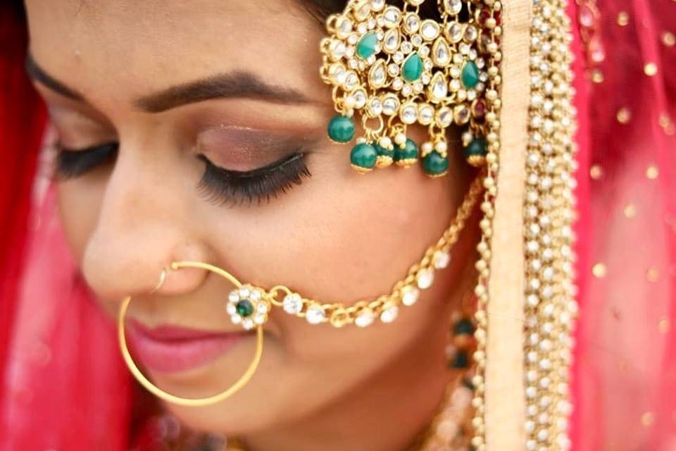 Bridal makeup