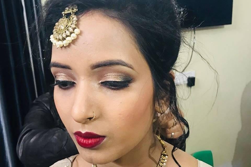 Bridal makeup