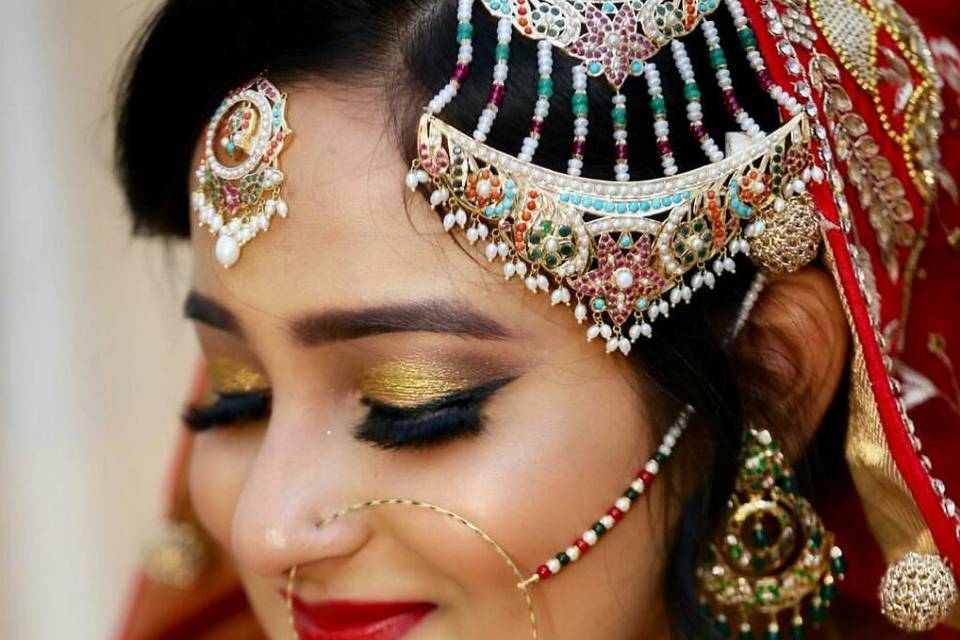 Bridal makeup