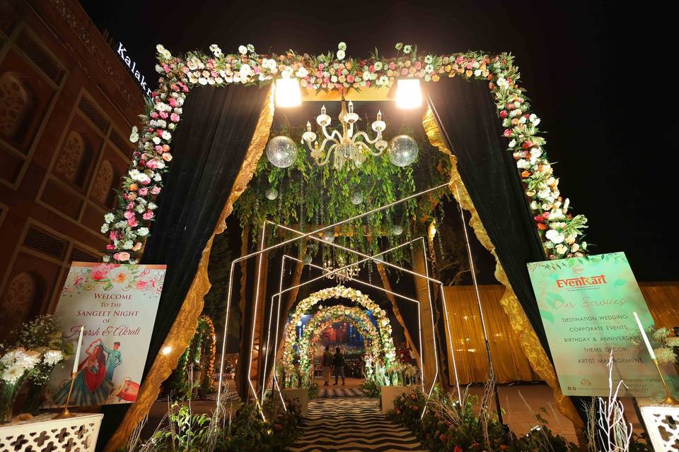 Entrance decor