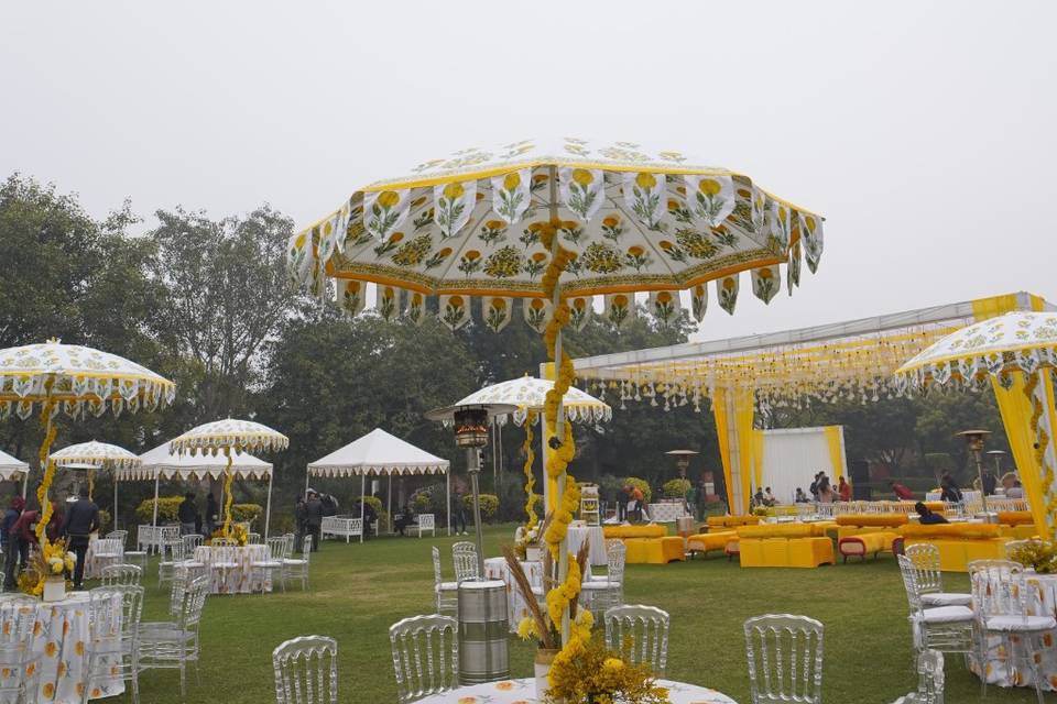 HALDI DECOR @ ITC MUGHAL AGRA