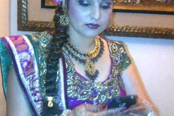 Bridal makeup