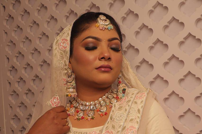 Elegant Wedding Reception Make