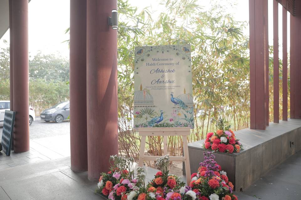 Entrance decor