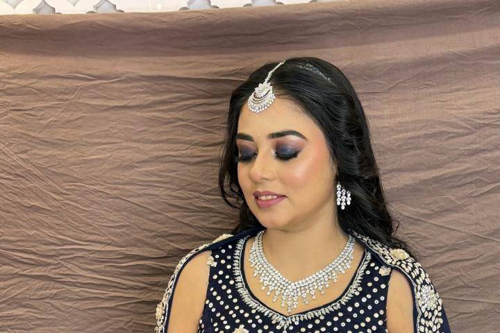 Elegant Reception Makeup with
