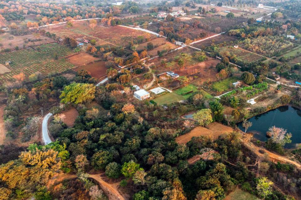 Drone Shot of the property