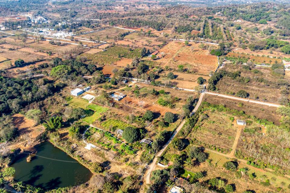 Drone Shot of the property