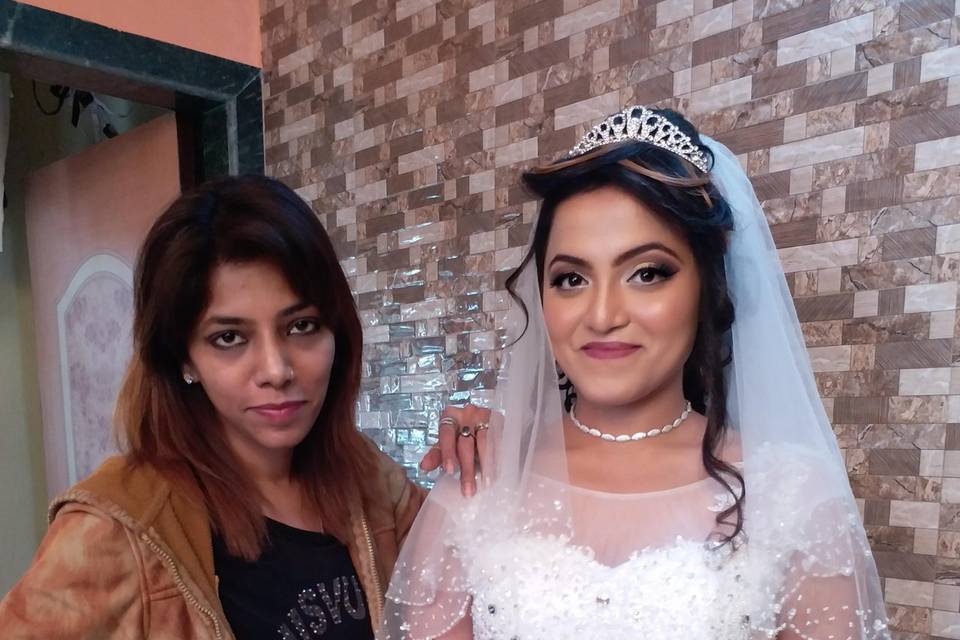 Bridal makeup